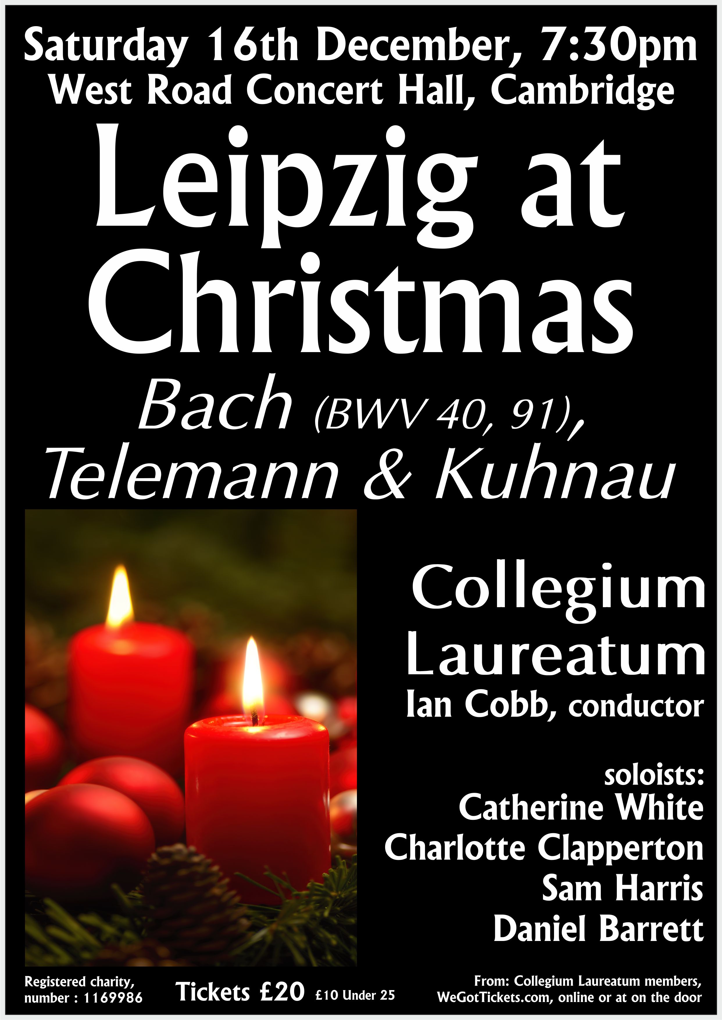 Collegium Laureatum: Concert Poster