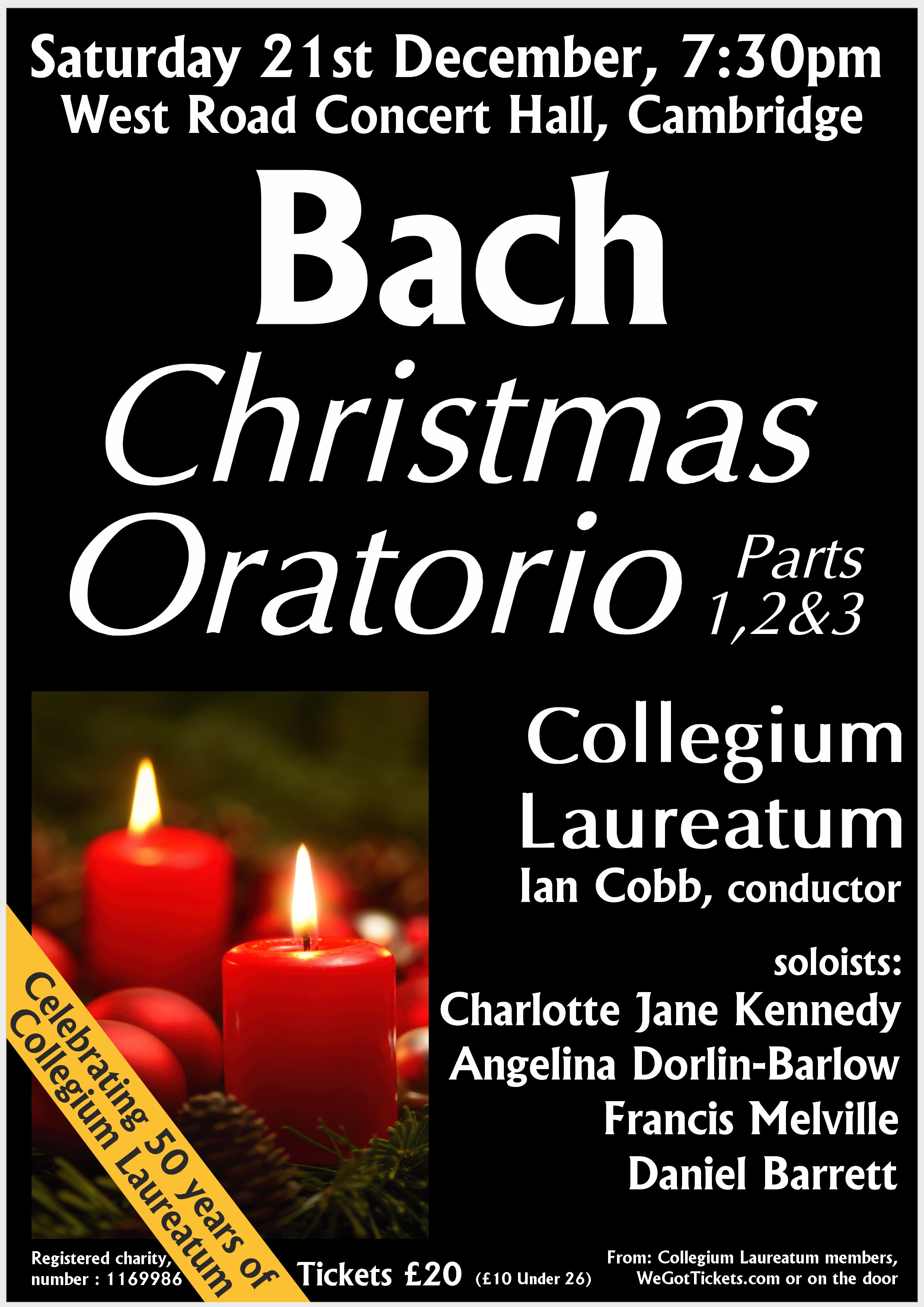 Collegium Laureatum: Christmas Concert 2024 - poster